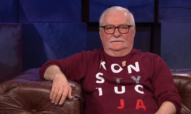 Lech Wałęsa/YouTube @tvn.pl