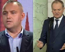 Nawrocki, Tusk, źródło: YouTube.com