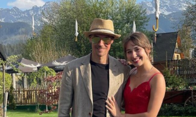 Piotr Żyła, Marcelina Ziętek/Instagram @Marceepan