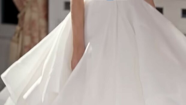 sukienka ślubna, screen Youtube @tvnstyle