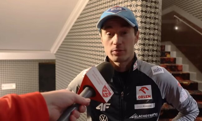 Kamil Stoch, screen Youtube @skijumping_pl