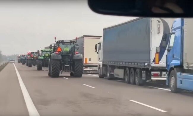 Protest rolników/YT @Rolnictwo