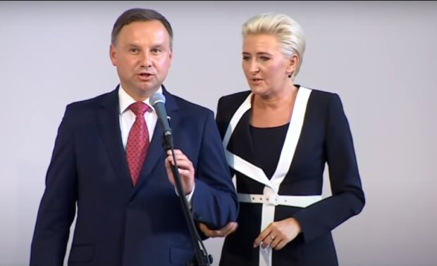 Prezydent Andrzej Duda i Agata Kornhauser-Duda/YouTube @polsatnews.pl