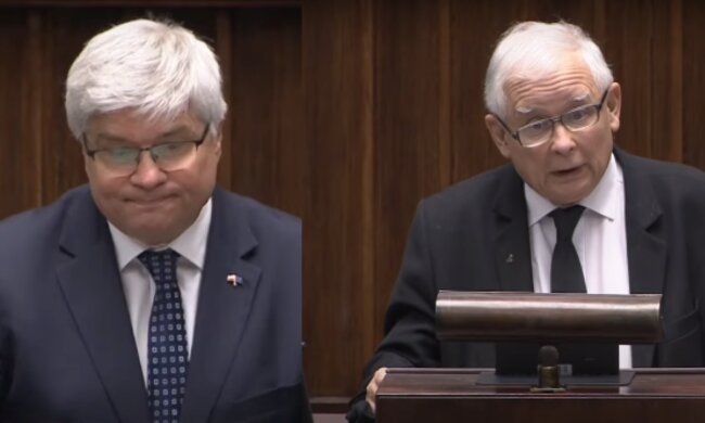 Maciej Lasek, Jarosław Kaczyński/YouTube @Janusz Jaskółka