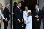 Agata Duda, Andrzej Duda, Karol Nawrocki, Marta Nawrocka i dzieci, screen Youtube @plotki_24h