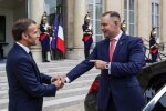 Emmanuel Macron, Karol Naworcki/Twitter