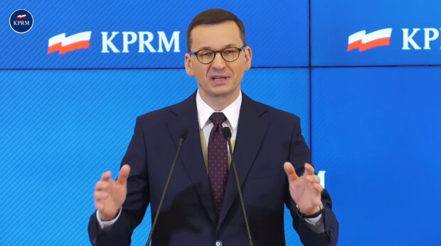 Mateusz Morawiecki. Źródło: Youtube Kancelaria Premiera