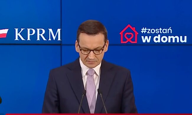 Premier Mateusz Morawiecki. Screen:YouTube