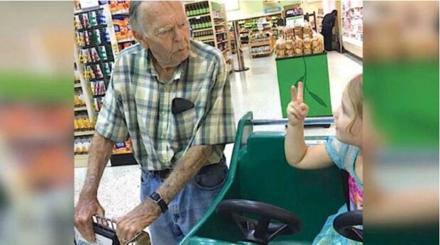 Czteroletnia dziewczynka zawołała do niego w sklepie „Witaj, staruszku!”. Odpowiedź dziadka dotyka głębi duszy