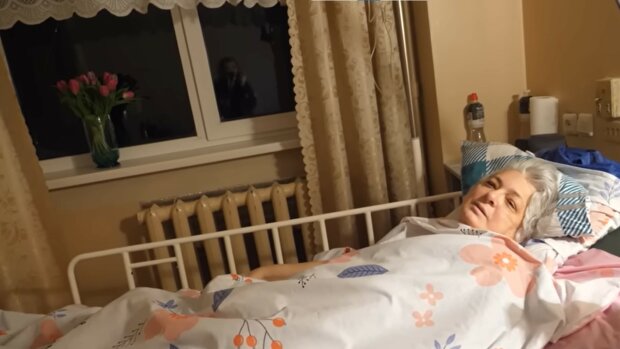 kobieta w szpitalu, screen Youtube @vredinalife