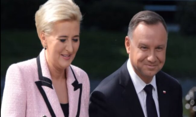 Agata Kornhauser-Duda, Andrzej Duda/YouTube @PlotkiPl