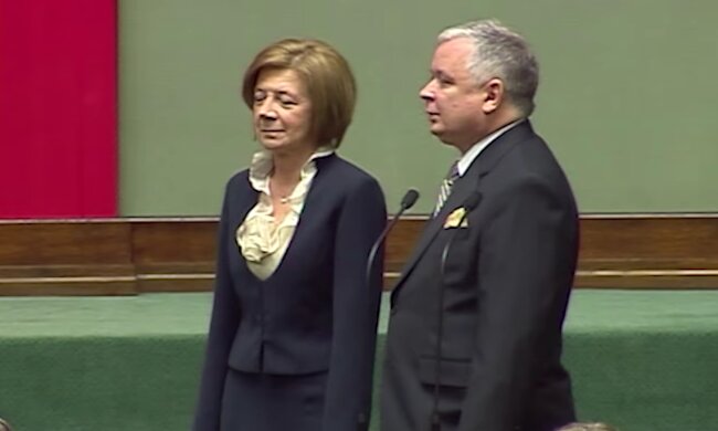 Lech Kaczyński/ screen yt