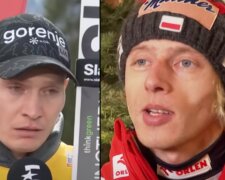 Anze Lanisek, Dawid Kubacki/YouTube @Eurosport Polska