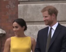 Meghan i Harry, screen Youtube @telegraph