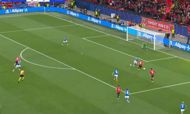 najszybszy gol Euro, screen @Megogo