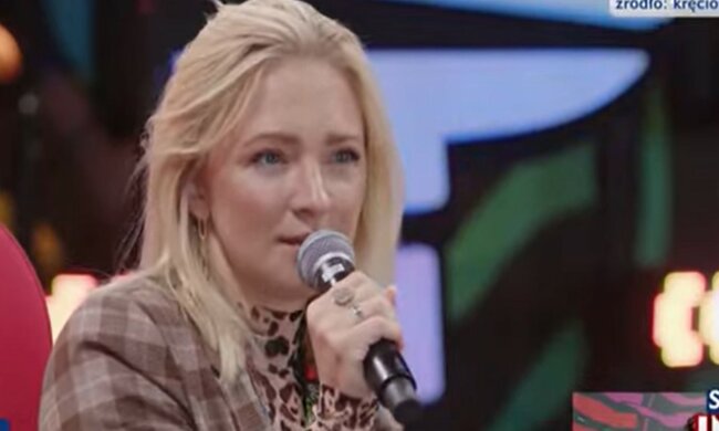 Barbara Kurdej-Szatan, screen Youtube @tvpinfo