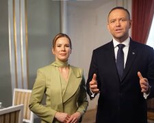 Karol Nawrocki i Marta Nawrocka, screen Youtube @KNawrocki