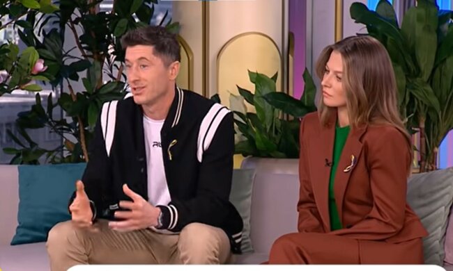 Anna i Robert Lewandowscy, screen Youtube @tvnpl