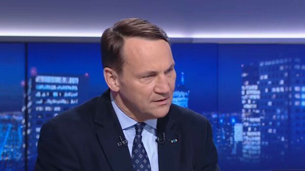 Radosław Sikorski, screen Youtube @polsatnewsplofc
