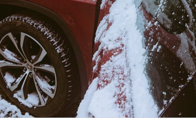 Śnieg, screen: Twitter/Justyna Kowalczyk