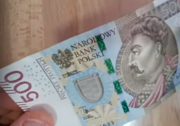 Banknot 500 zł/ YouTube @Piotr Kowalski