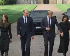 Księżna Kate, książę William, książę Harry, Meghan Markle/YouTube @CBC News