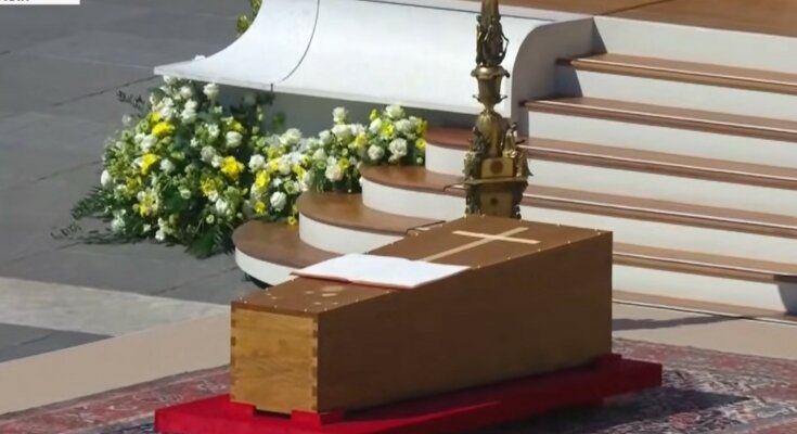 pogrzeb papieża Franciszka, screen Youtube @TVN24