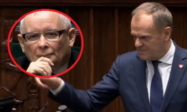 Donald Tusk, Jarosław Kaczyński/YouTube