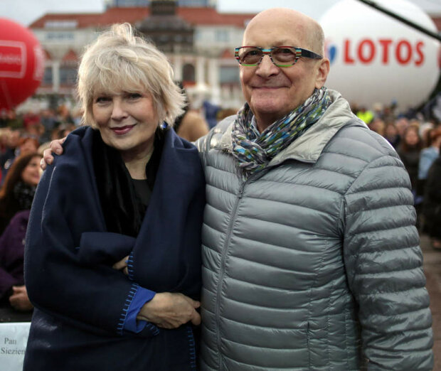Wojciech Pszoniak z ukochaną żoną Barbarą