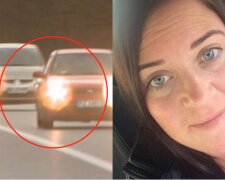 Kobieta poruszała się autostradą, kiedy zauważyła, że otoczyły ją nieznane pojazdy. Jej reakcja uratowała życie jej i pasażerów