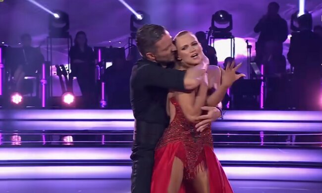 Agnieszka Kaczorowska i Marcin Rogacewicz, screen Youtube @Polsat