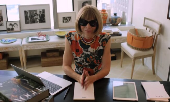 Anna Wintour/ screen yt