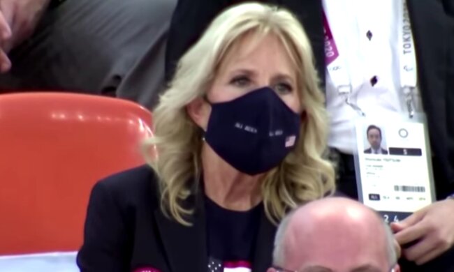Jill BIden/ screen yt