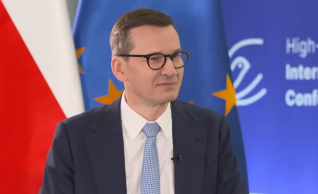 Прем'єр-міністр Польщі Матеуш Моравецький screen YT