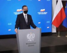 Konferencja prasowa Morawieckiego i Niedzielskiego/Youtube SE