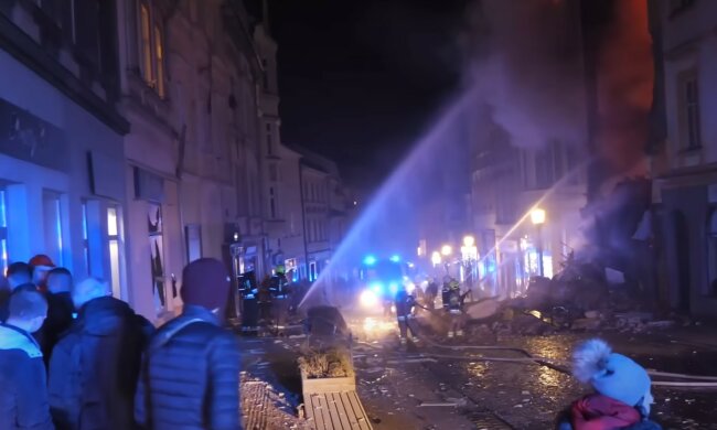 Katastrofa w Cieszynie, źródło: YouTube/Portal OX.PL