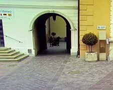 Brutalne pobicie na Jasnej Górze! / YouTube:  WYPADKI
