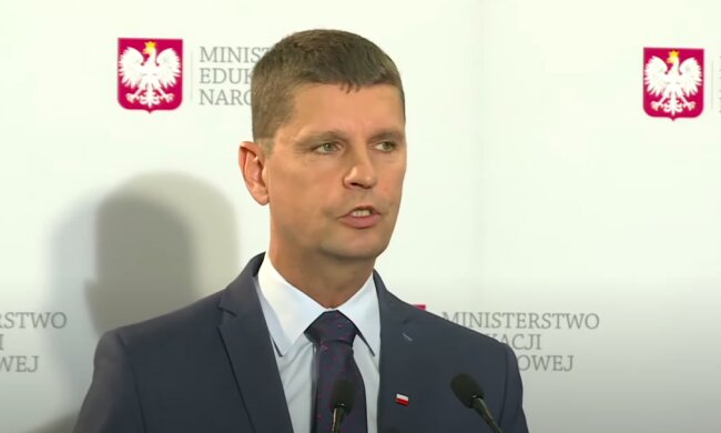 Minister edukacji narodowej - Dariusz Piontkowski / YouTube: Onet News