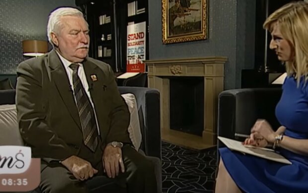 Były prezydent Lech Wałęsa  źródło YouTube