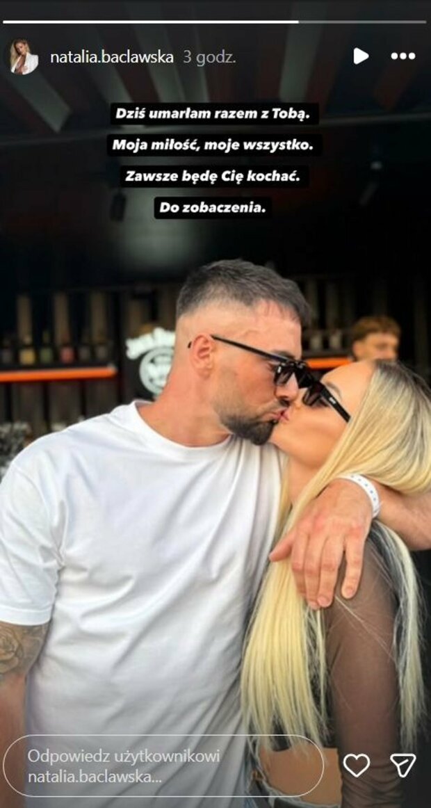 Poruszający wpis partnerki Łukasza Litewki/Instagram