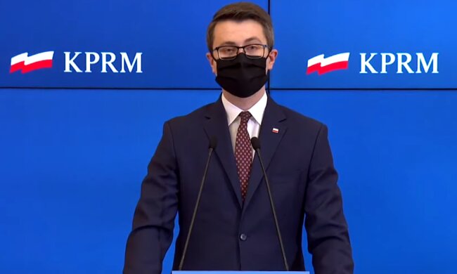 Piotr Muller. Źródło: Youtube Onet News