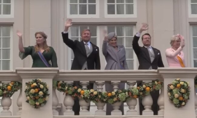 księżniczka Amalia i rodzina królewska / YouTube: RoyalTV by Rick Evers
