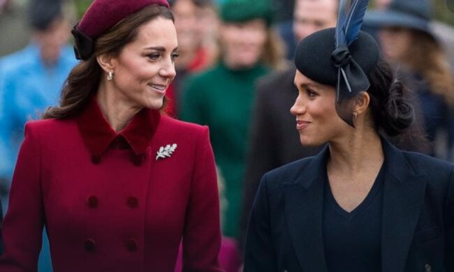 Kate i Meghan. Screen: Onet kobieta