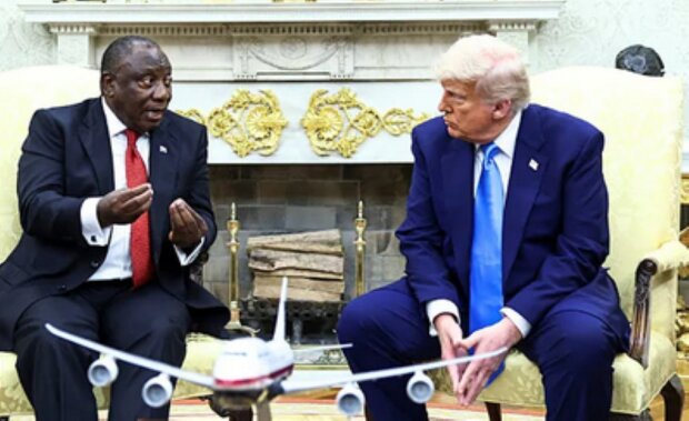 Donald Trump, Cyril Ramaphosa/YouTube @CNBC-TV18