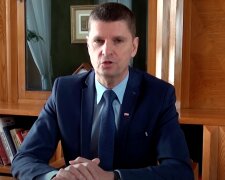 Minister Edukacji Dariusz Piontkowski. Screen: YouTube
