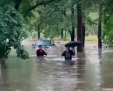 Ulewy dają się we znaki Polakom/Facebook @Na Drodze Świętokrzyskie