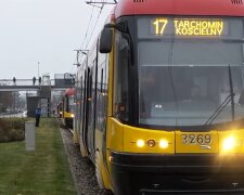Tramwaj, Warszawa/ screen z video https://tvn24.pl/