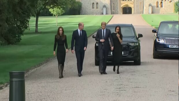 Harry, Meghan, Kate i William, screen Youtube @royalchannel