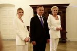 Para prezydencka ze swoją córką Kingą/YouTube @TV Republika