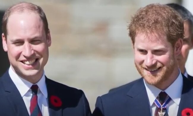 Książę William i Harry. Źródło: Youtube